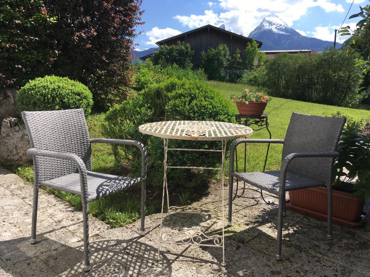 Ferienwohnung Watzmann - Haus Martin Bischofswiesen Dış mekan fotoğraf